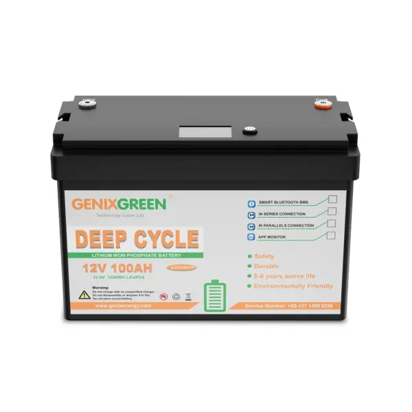 GENIXGREEN G-CUBE 102–143kWh High-Voltage LiFePO4 Outdoor Energy Storage System