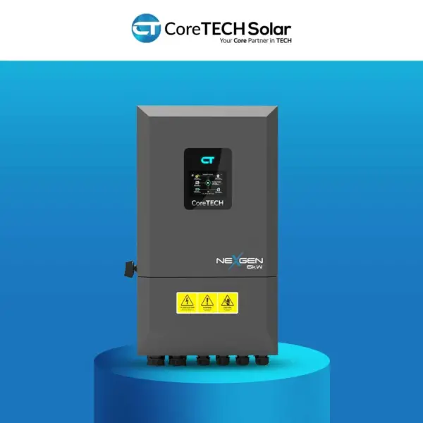 CoreTECH NexGen PV12000 6kW Intelligent Hybrid Solar Power Inverter