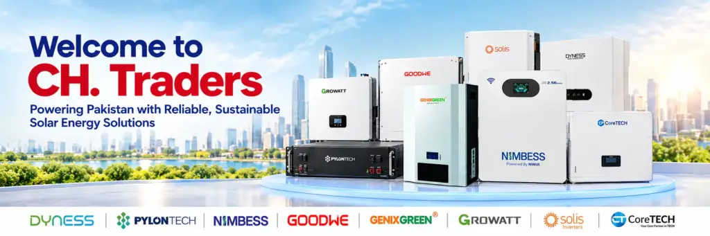 CH Traders Best Solar Inverters and Batteries Dealer in Lahore Pakistan