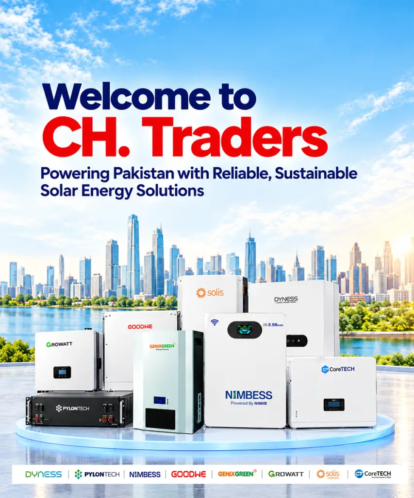 CH Traders Best Solar Inverters and Batteries Dealer in Lahore Pakistan